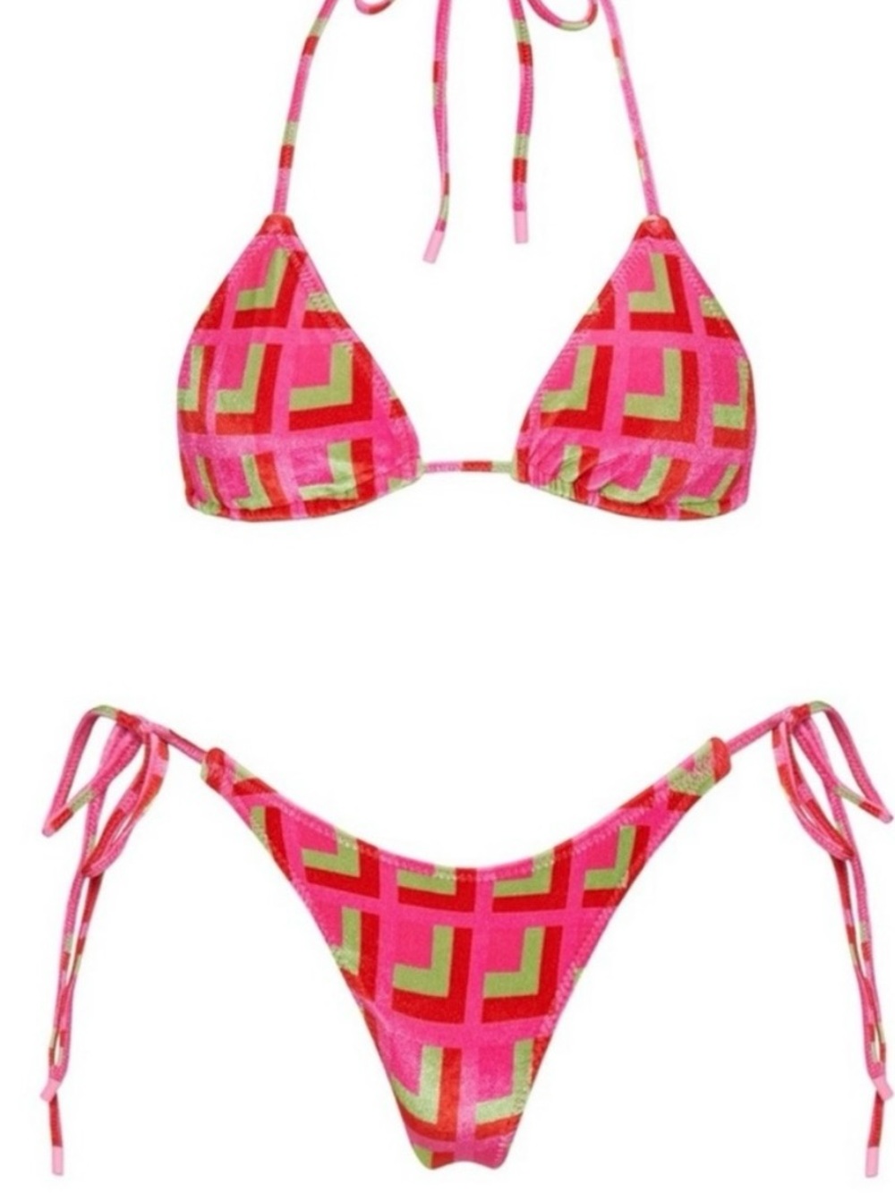 Triangl Swimwear Lou Tutti Bikini Set
Top Small + and Bottom Large